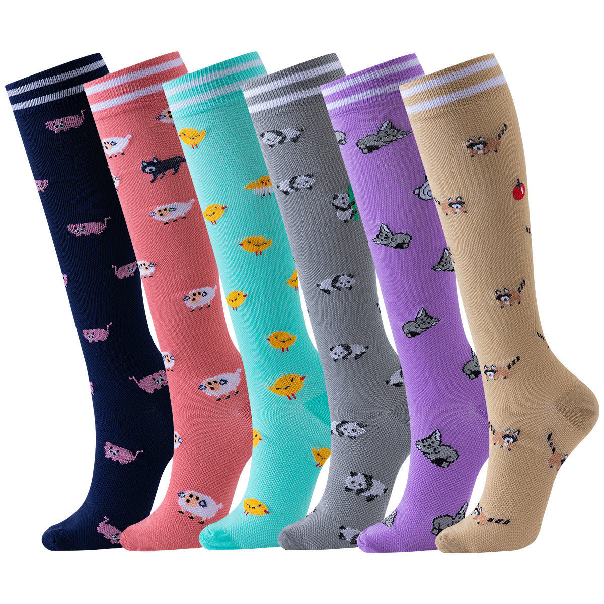 Everyday Pattern Socks Set