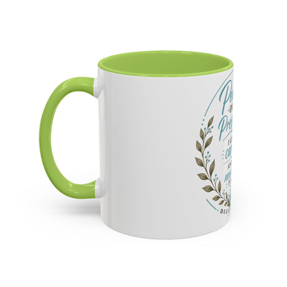 Coffee Mug  "Peace Over Pressure: I Give Care... And I Need It Too" Nurse Tribute
