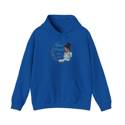 Hoodie — "Peace Over Perfection" Inspirational Womens Pullover