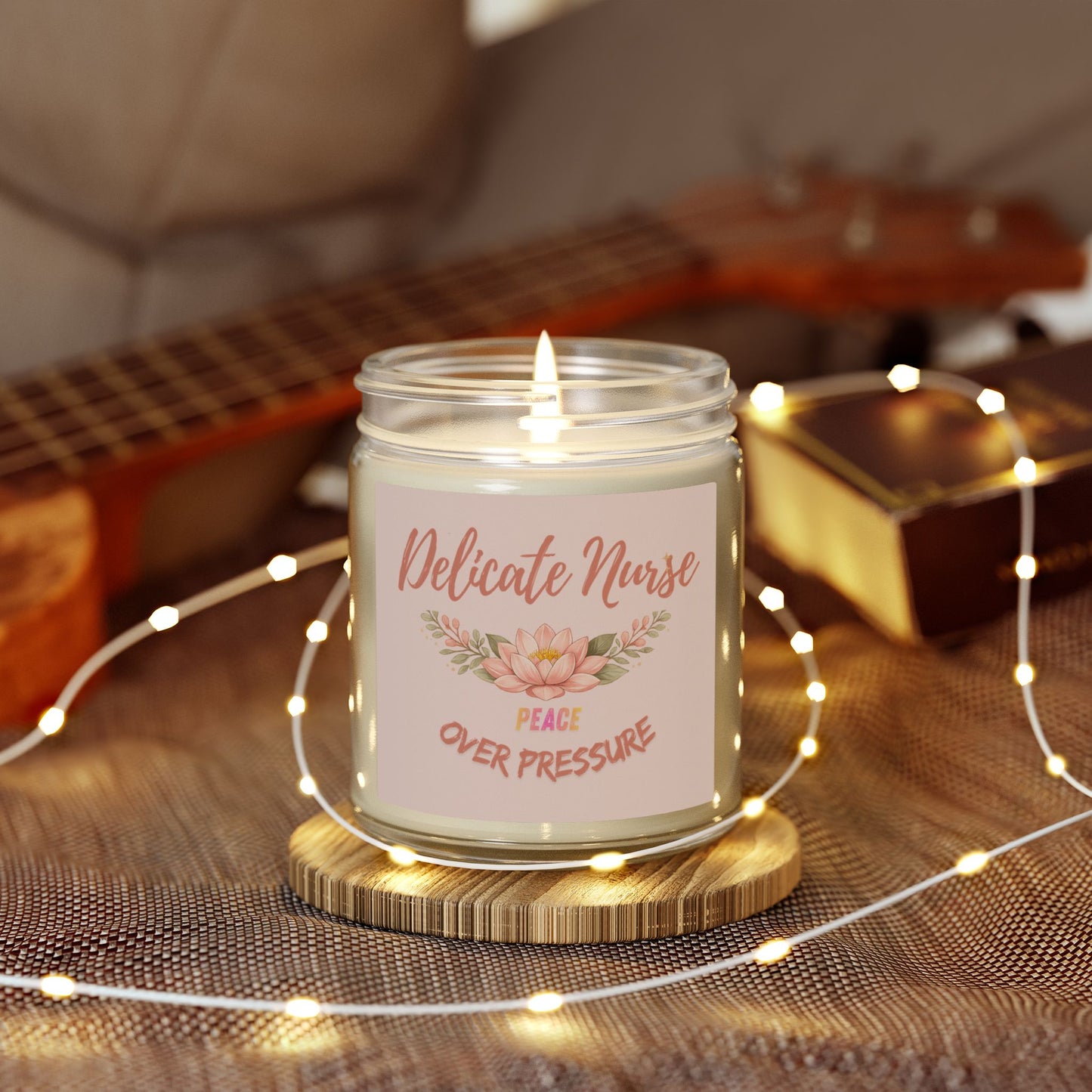Scented Candles, Coconut Apricot Wax (4oz, 9oz)