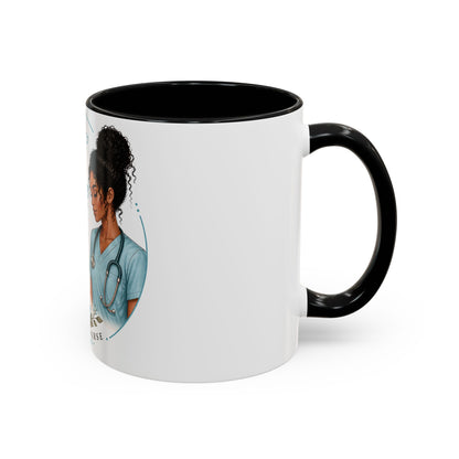 Coffee Mug  "Peace Over Pressure: I Give Care... And I Need It Too" Nurse Tribute