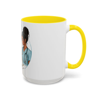 Coffee Mug  "Peace Over Pressure: I Give Care... And I Need It Too" Nurse Tribute