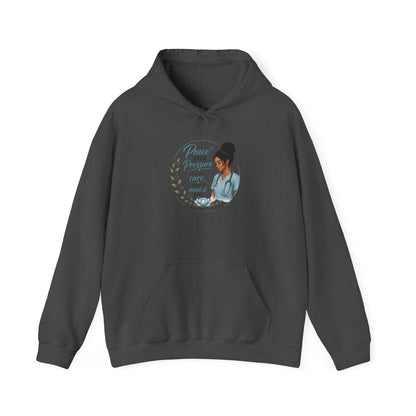 Hoodie — "Peace Over Perfection" Inspirational Womens Pullover