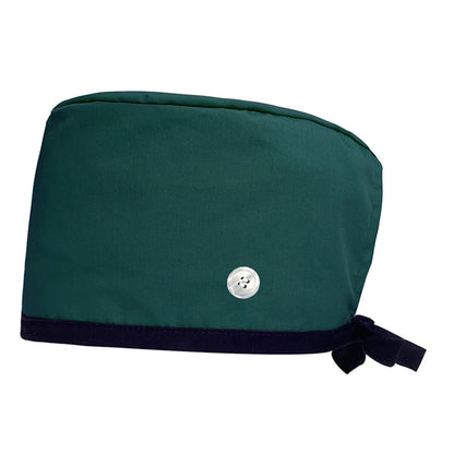 Solid Color Scrub Caps Button Hat Headwear Clinic Nursing Caps Doctors Nurse Healthcare Working Hat Nursing Caps