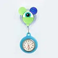Amazon Cartoon Mickey Stretchable Easy-to-Shrink Easy-to-Pull Buckle Nurst Watch Doctor Chest Watch Student Watch Minnie Pocket Watch
