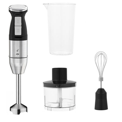 Cross-Border Blender, Household Chef's Machine, Food Processor, Juicer, Stainless Steel Blade, Multi-Functional Handheld Food Stick Blender