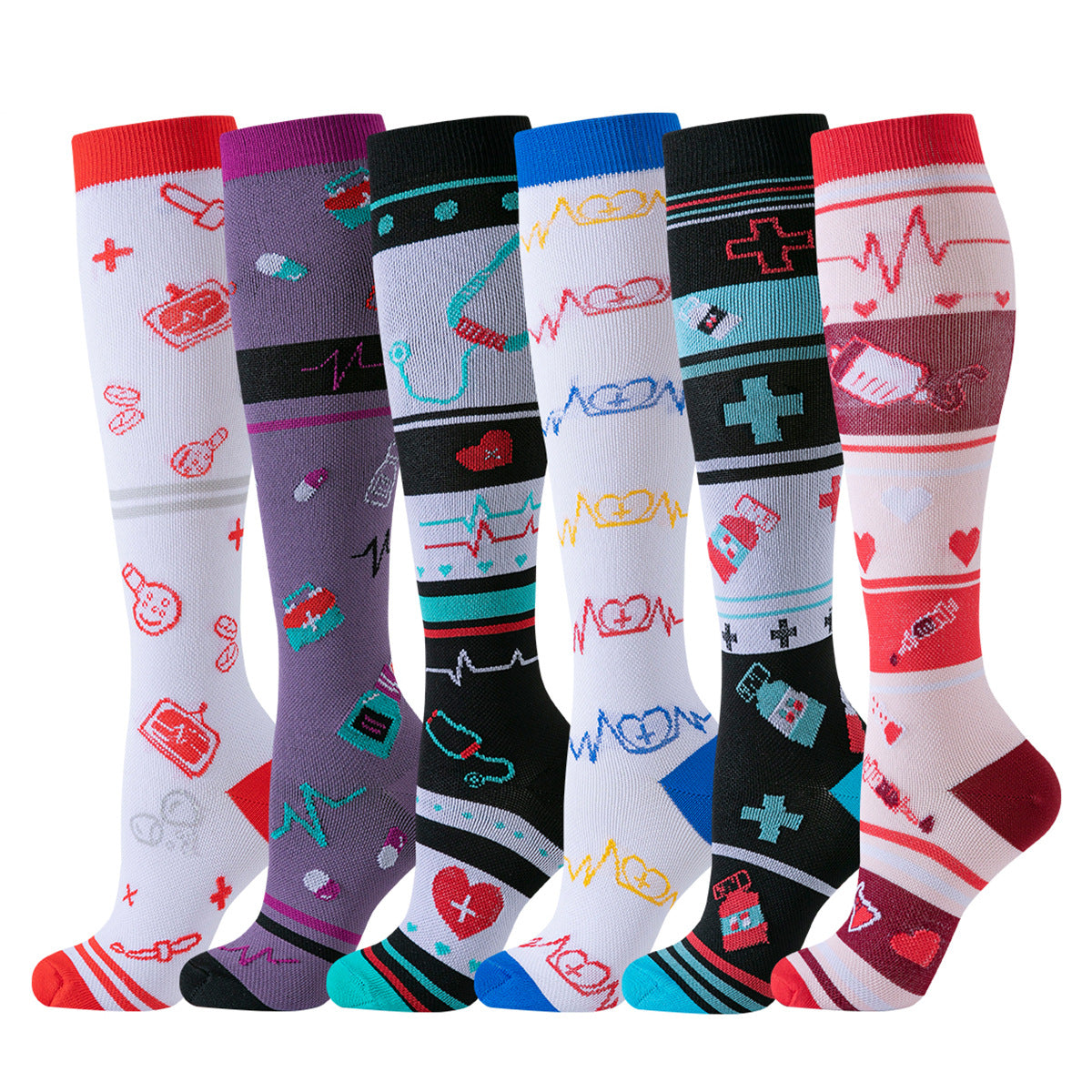 Everyday Pattern Socks Set