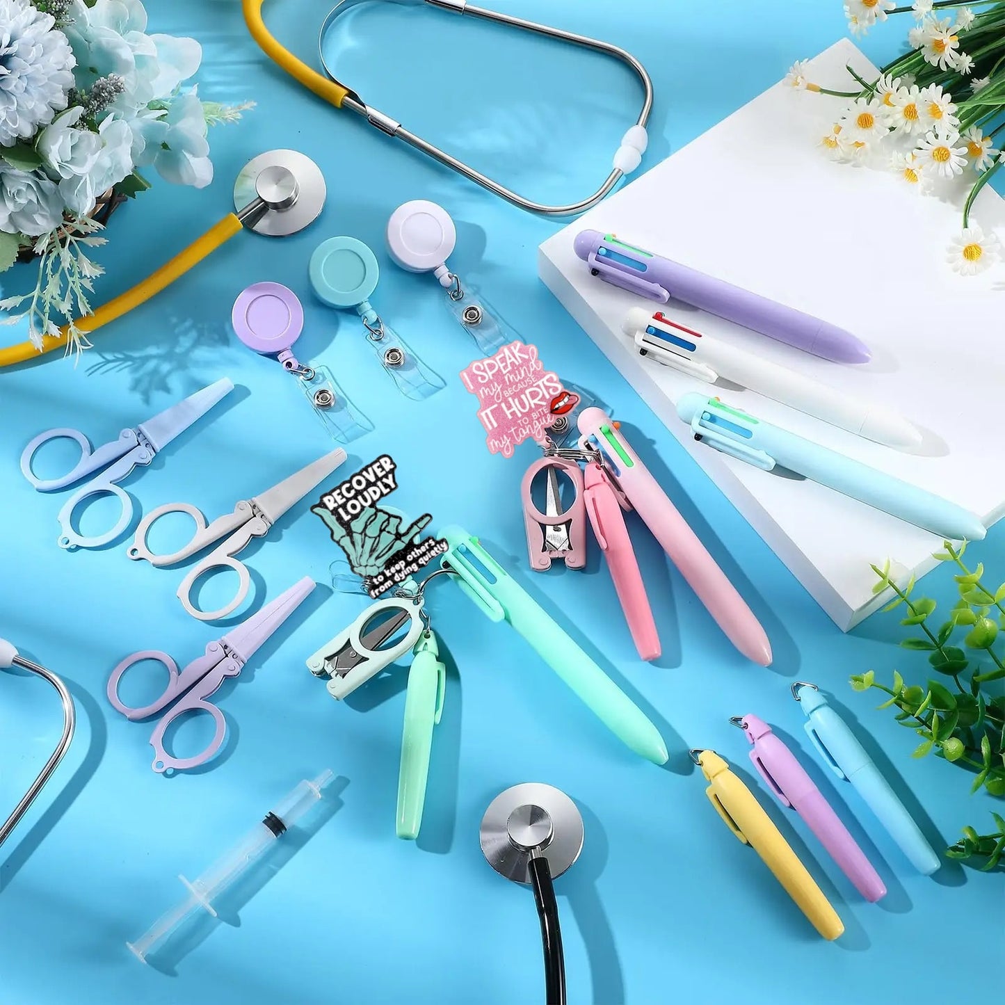 Macaron Nurse Clip Set