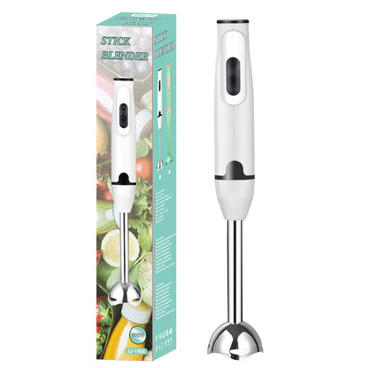 Cross-Border Blender, Household Chef's Machine, Food Processor, Juicer, Stainless Steel Blade, Multi-Functional Handheld Food Stick Blender