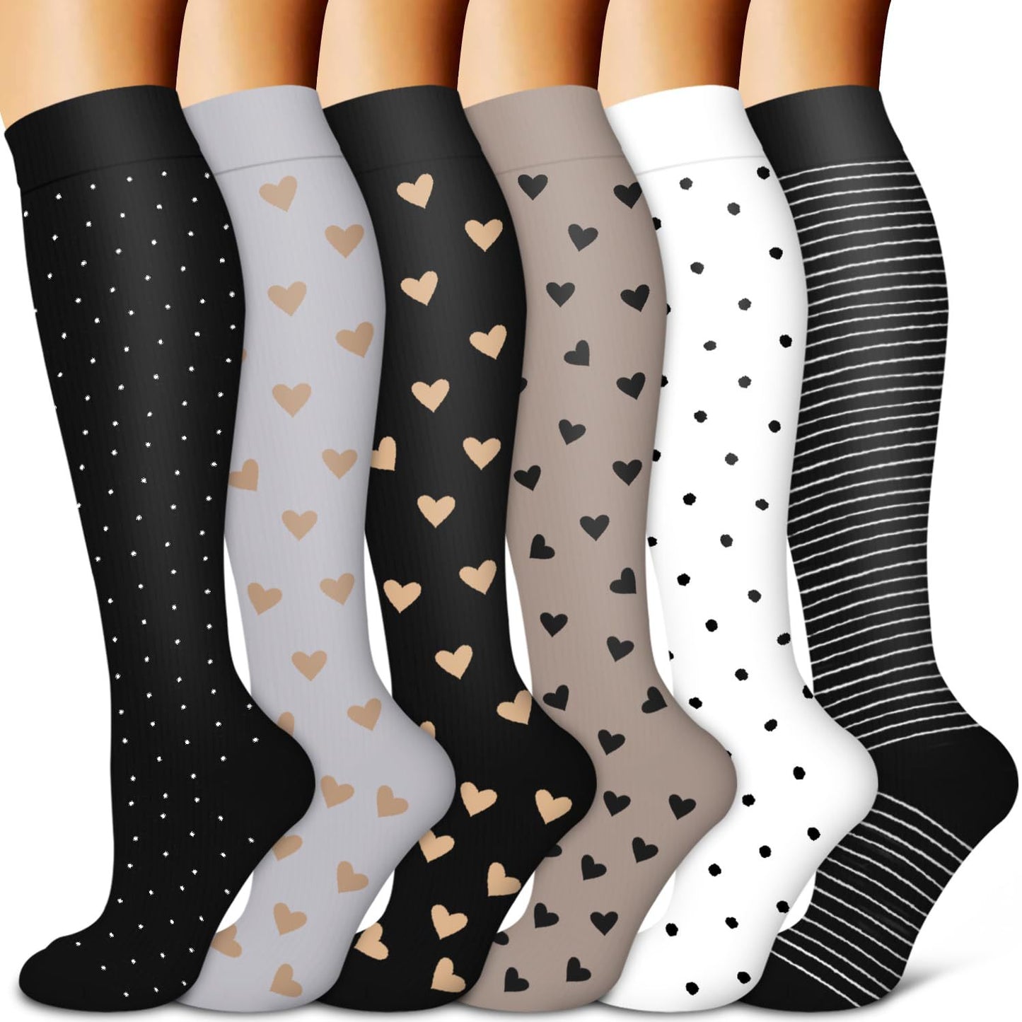 Everyday Pattern Socks Set