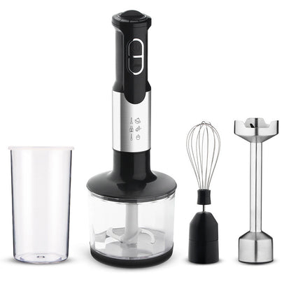Cross-Border Blender, Household Chef's Machine, Food Processor, Juicer, Stainless Steel Blade, Multi-Functional Handheld Food Stick Blender